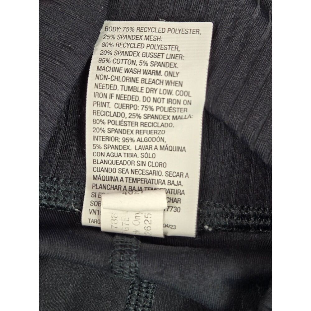 All In Motion Black Ribbed Leggings - Picture 8 of 9